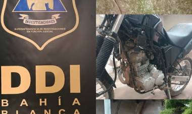 SUB DDI CORONEL SUÁREZ: Allanamiento – Secuestro de Motovehículo