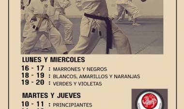 CDS KARATE DOJO: clases de karate con Pablo Amoroso