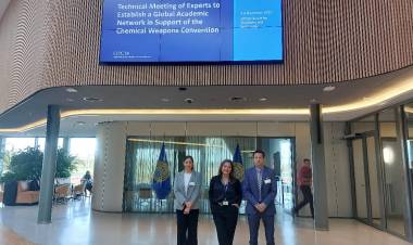 “Diplomacia científica”: dos argentinos de la UNS en un panel mundial de 20 expertos sobre armas químicas