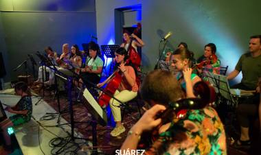 Mauro Moccero destacó la importancia de la música y el trabajo colectivo en la Ensamblada Acústica