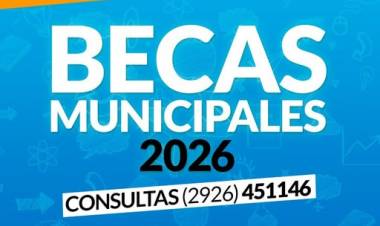 Inscripción abierta a Becas Municipales 2026