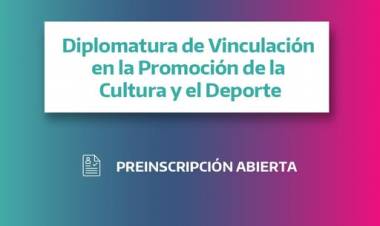 Diplomatura de Vinculación en la Promoción de la Cultura y el Deporte
