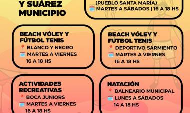 Vacaciones divertidas con el CEF y el MUNICIPIO