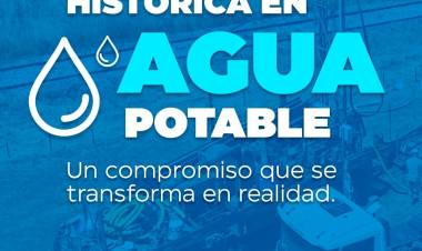 INVERSIÓN HISTÓRICA EN AGUA POTABLE