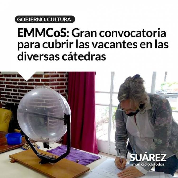 EMMCos: Gran convocatoria para cubrir las vacantes en las diversas cátedras