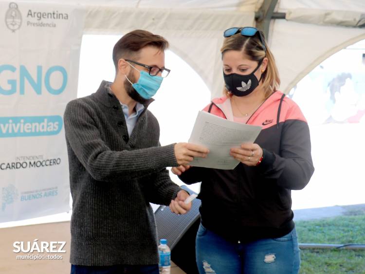 Se entregaron las últimas 50 viviendas del programa Techo Digno