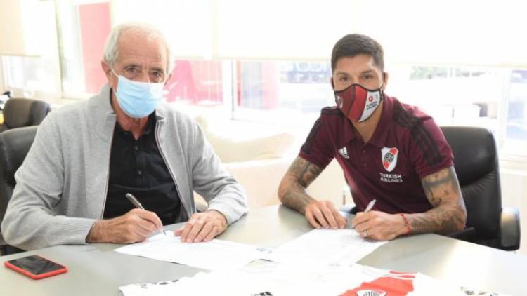 Alegría en River: Enzo Pérez hasta 2023