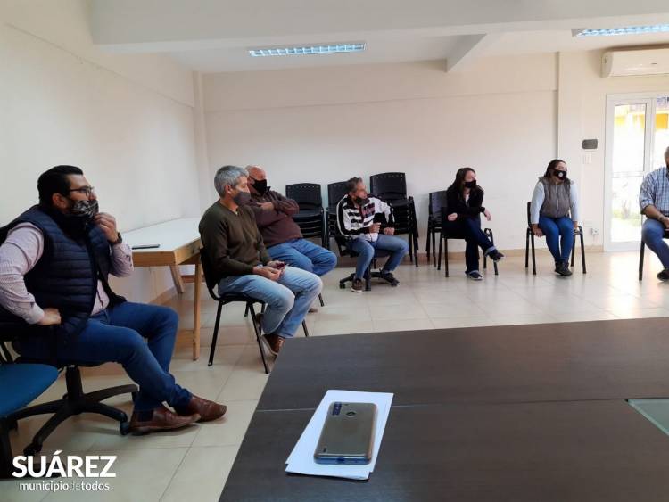 Moccero se reunió con los presidentes de los clubes del distrito