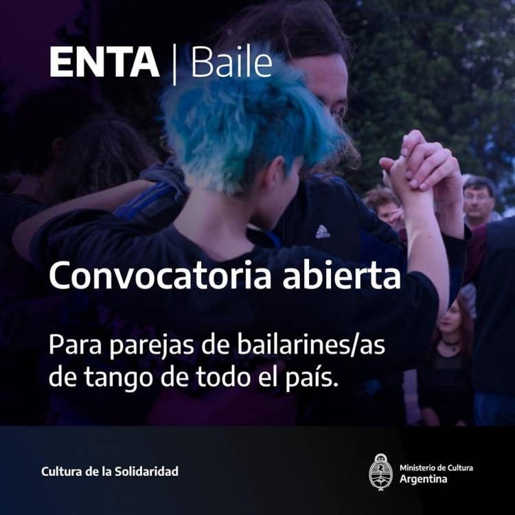 El Espacio Nacional de Tango Argentino abre la inscripción para sus programas de formación 2021