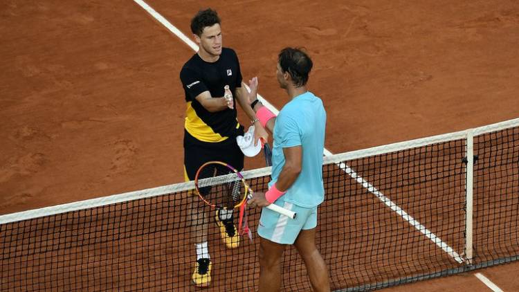 Diego Schwartzman dio pelea, pero cayó en cuartos de final de Roland Garros ante Rafael Nadal