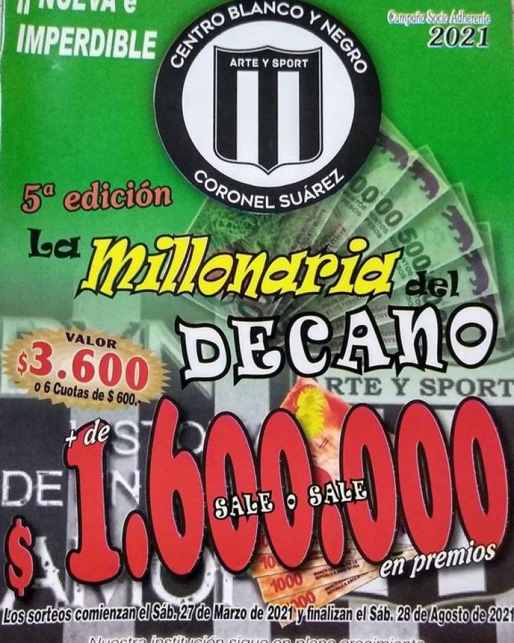 "La Millonaria del Decano" - 5ª edición