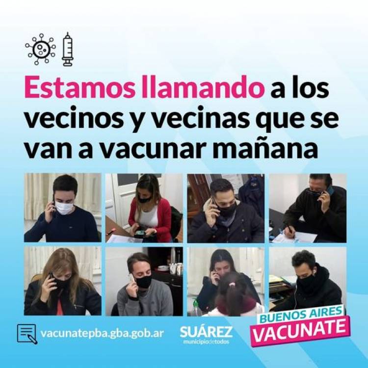 Se están enviando NUEVOS TURNOS para la vacunación para los próximos días