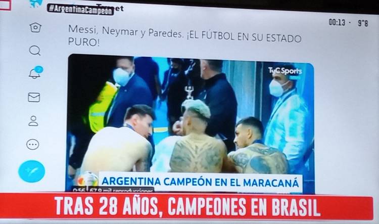Argentina Campeón de la Copa América 2021!!!