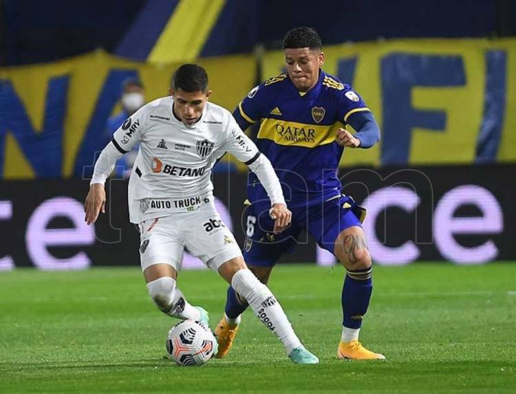 Boca empató con Atlético Mineiro y la llave de octavos de la Libertadores quedó abierta