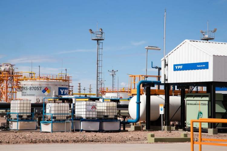 Vaca Muerta: la producción de shale gas de YPF creció un 126% entre enero y junio