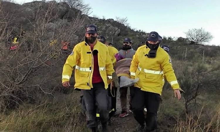 Suárez: una bahiense sufrió una doble fractura en el Cerro Ceferino