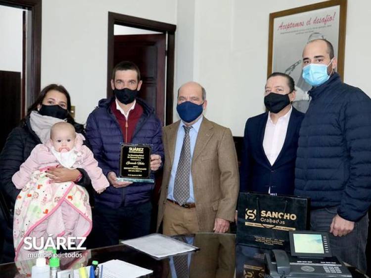 El suarense Gonzalo Hahn es el Deportista Destacado  2021