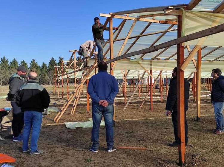 Moccero realizó una recorrida junto al secretario de Servicios Públicos