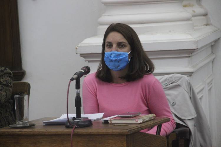 La candidata en sexto lugar por Huanguelén, Natalia Ciani, charló esta mañana con nosotros