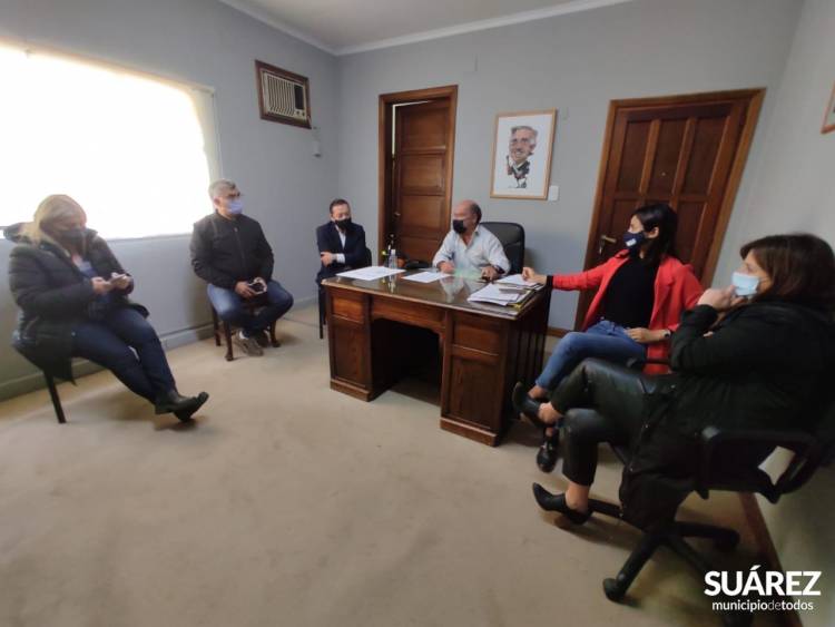 Funcionarios Nacionales y Provinciales realizaron un relevamiento de las problemáticas que dejó el temporal⠀