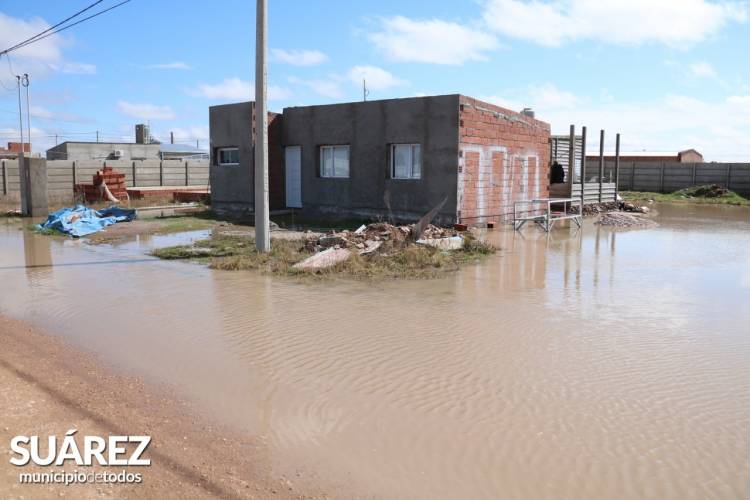 Funcionarios Nacionales y Provinciales realizaron un relevamiento de las problemáticas que dejó el temporal⠀