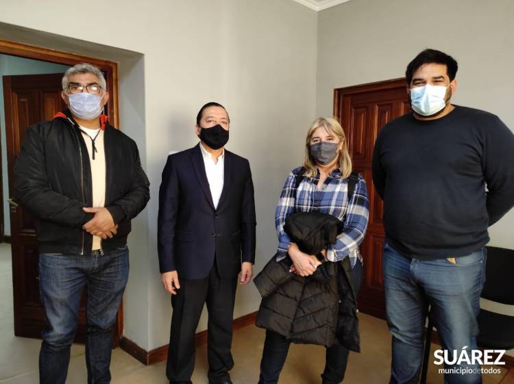 Funcionarios Nacionales y Provinciales realizaron un relevamiento de las problemáticas que dejó el temporal⠀