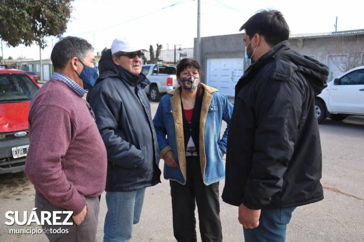 Funcionarios Nacionales y Provinciales realizaron un relevamiento de las problemáticas que dejó el temporal⠀