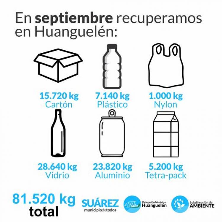 HUANGUELÉN: Venta de materiales recuperados⠀
