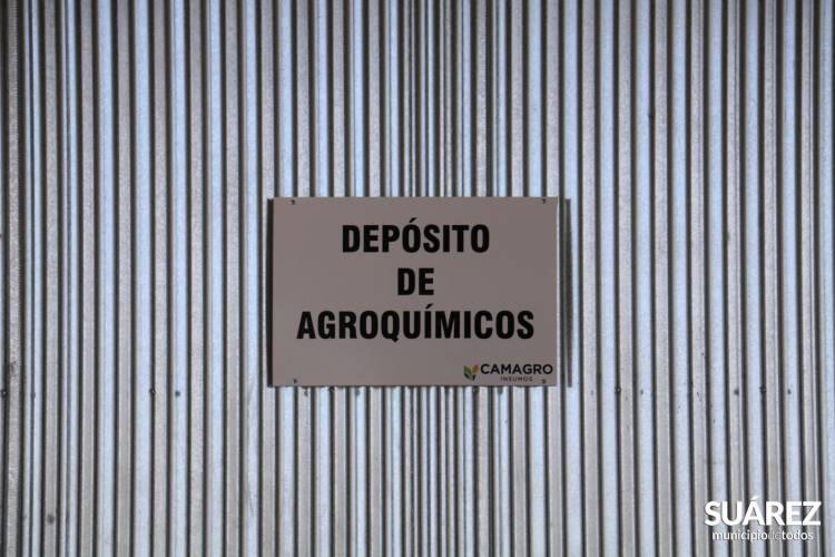 Se inauguró el Centro de Acopio Transitorio de Envases de Fitosanitarios (CAT)