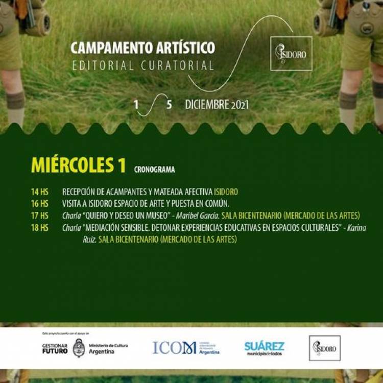Agendá dia a día las actividades del Campamento
