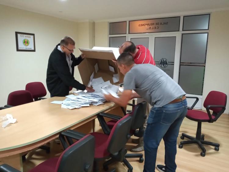 Antonio Rogel, de lista Celeste, ganó la conducción de la Cooperativa Eléctrica de pueblo San José