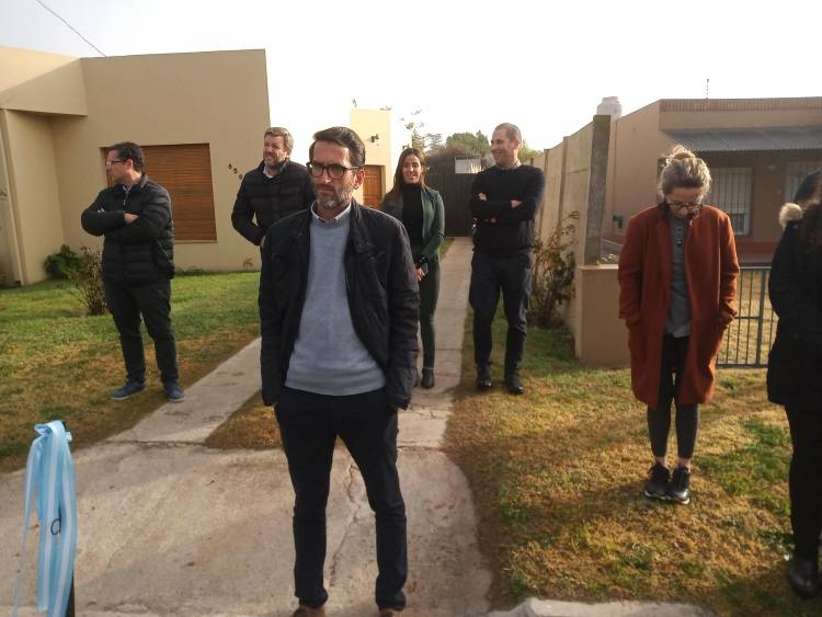 Gabriel Katopodis, Ministro de Infraestructura de la Nación en Coronel Suárez