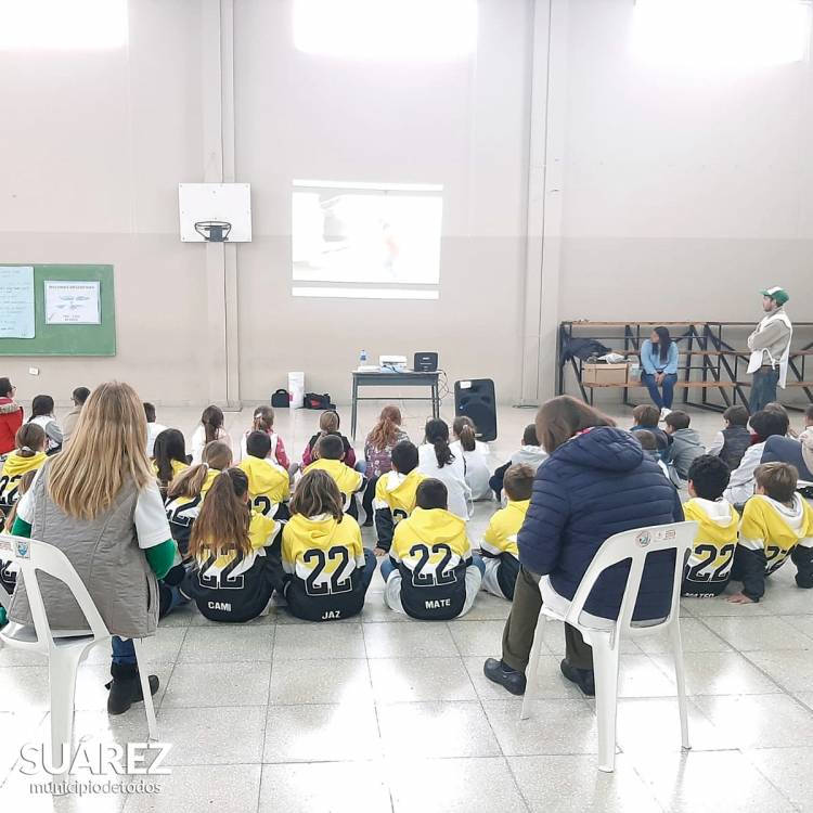 Continúan las charlas sobre Ambiente en las escuelas