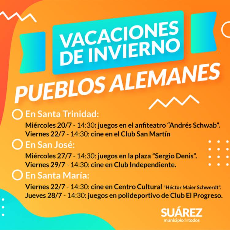 Vacaciones de invierno en los Pueblos Alemanes