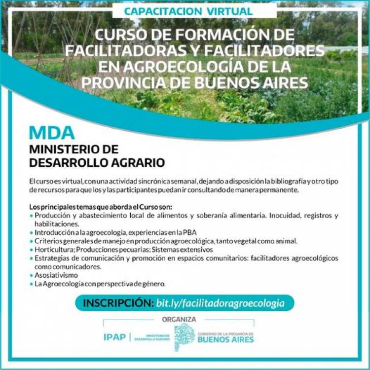 Curso de Facilitadores en Agroecología