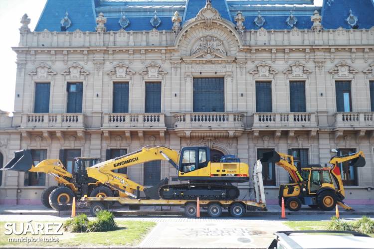 Inversión histórica del Municipio en maquinarias
