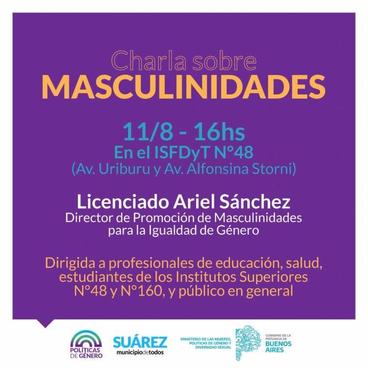 Hoy Charla sobre Masculinidades