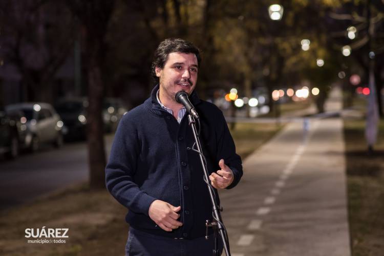 Se inauguró la ciclovía sobre avenida Sixto Rodríguez!