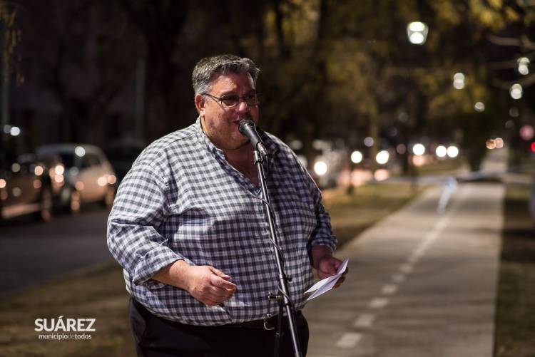 Se inauguró la ciclovía sobre avenida Sixto Rodríguez!