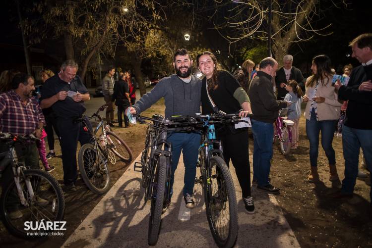 Se inauguró la ciclovía sobre avenida Sixto Rodríguez!