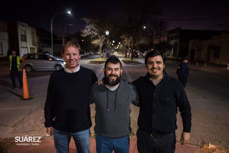 Se inauguró la ciclovía sobre avenida Sixto Rodríguez!