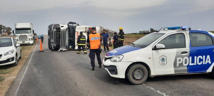 Accidente en la Ruta 51 al kilometro 700
