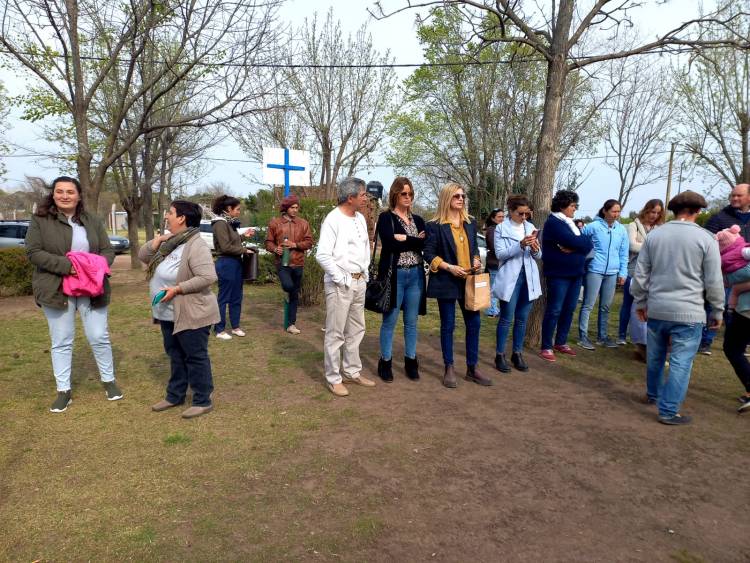 Acto 117 aniversario de Curamalán e inauguración del Mural por Malvinas.