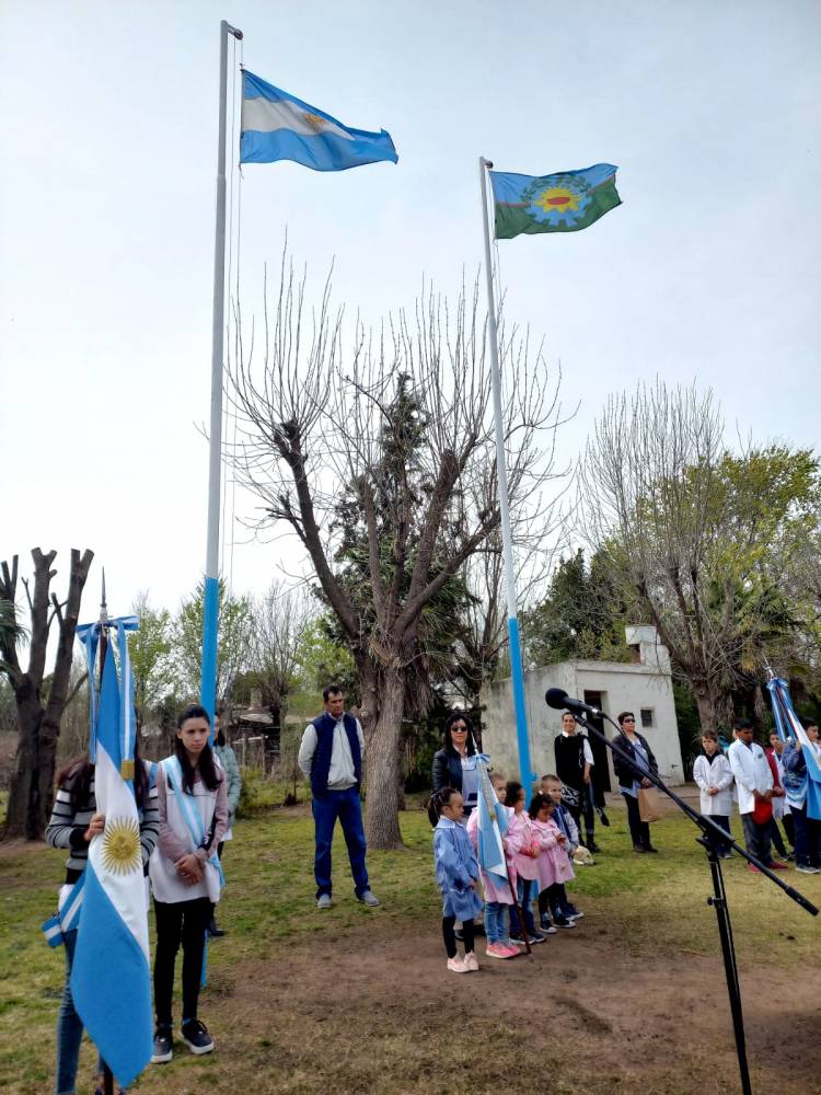 Acto 117 aniversario de Curamalán e inauguración del Mural por Malvinas.