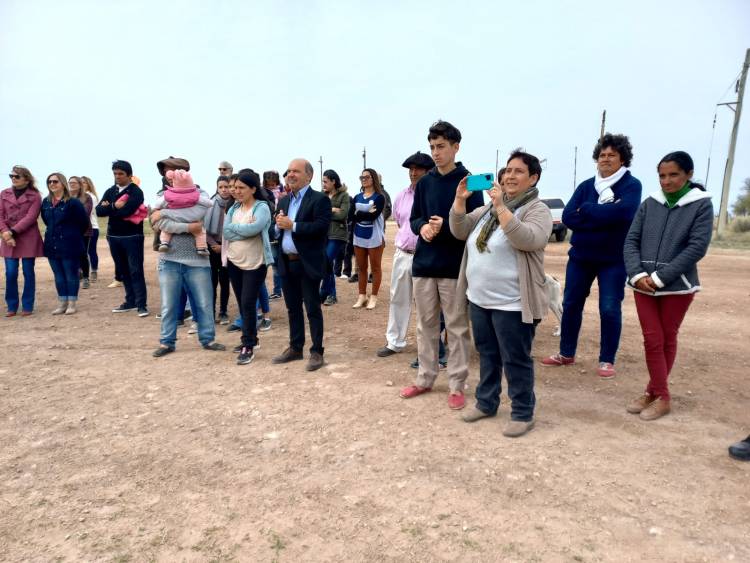 Acto 117 aniversario de Curamalán e inauguración del Mural por Malvinas.