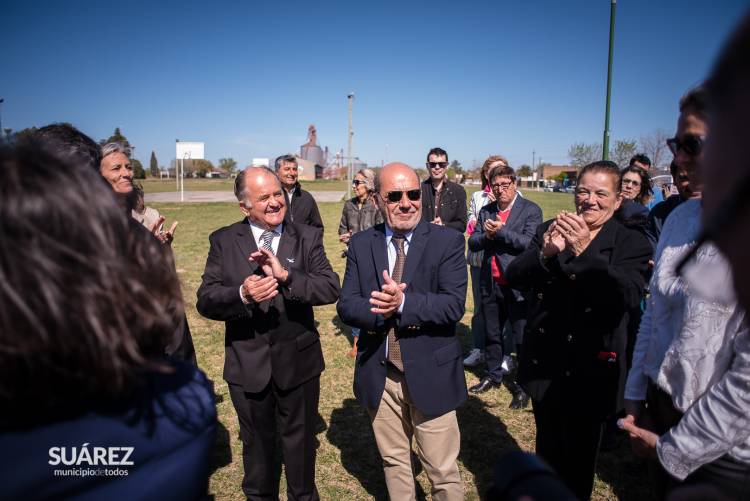 Huanguelén. Inauguración de baños públicos inclusivos del Parque Recreativo