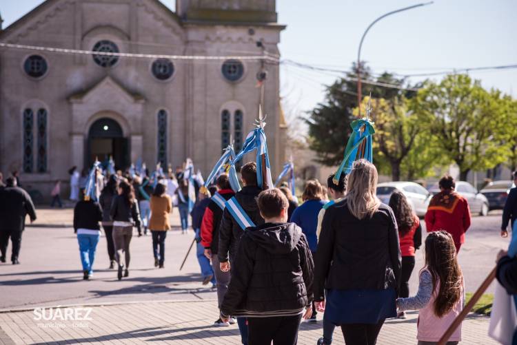 Acto oficial por el 110° aniversario de Huanguelén