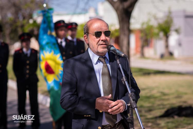 Acto oficial por el 110° aniversario de Huanguelén