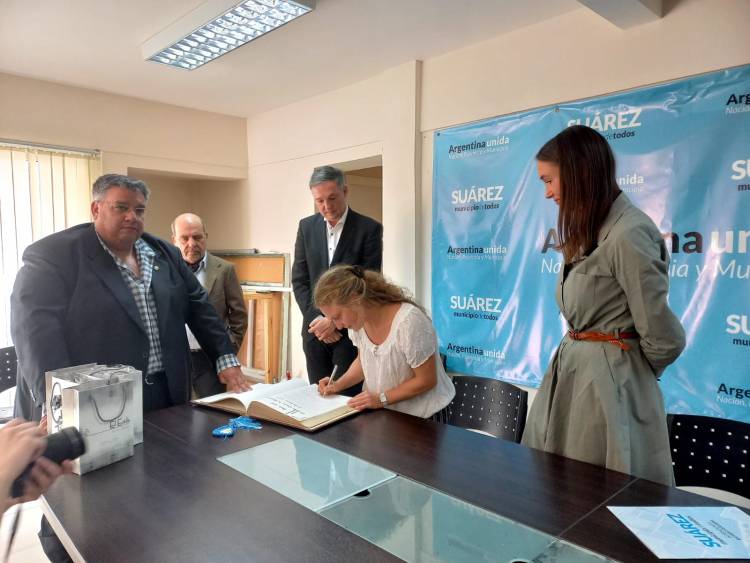 Visita de la Delegación alemana de Schwabach