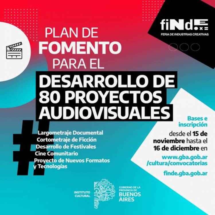 Gran plan de fomento para el sector audiovisual 